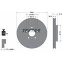 Bremsscheibe (pro Einheit) TEXTAR - 92187005