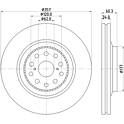 Bremsscheibe (pro Einheit) TEXTAR - 92224203