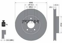 Bremssatz (2 Bremsscheiben)