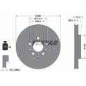 Bremssatz (2 Bremsscheiben) TEXTAR - 92300703