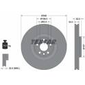 Bremsscheibe (pro Einheit) TEXTAR - 92301805