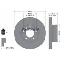 Bremsscheibe (pro Einheit) TEXTAR - 92304905