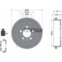 Bremstrommel TEXTAR - 94023800