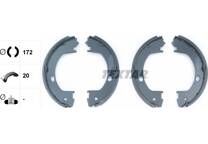 Bromsbackar, sats