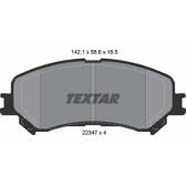 Bromsbelägg fram TEXTAR - 2234701