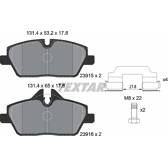 Bromsbelägg fram TEXTAR - 2391503