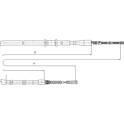 Câble de frein TEXTAR - 44001200