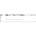 Câble de frein TEXTAR - 44008500