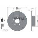 Jeu de 2 disques de frein TEXTAR - 92046903