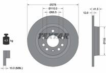Jeu de 2 disques de frein