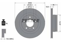 Jeu de 2 disques de frein