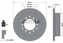 Jeu de 2 disques de frein