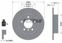 Jeu de 2 disques de frein