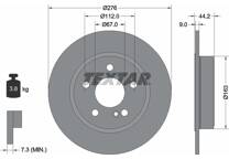 Jeu de 2 disques de frein