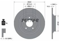 Jeu de 2 disques de frein