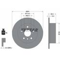 Jeu de 2 disques de frein TEXTAR - 92257803