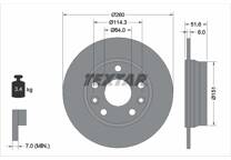 Jeu de 2 disques de frein