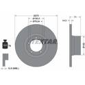Jeu de 2 disques de frein TEXTAR - 92014900