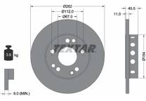 Jeu de 2 disques de frein