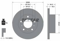 Jeu de 2 disques de frein