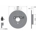 Jeu de 2 disques de frein TEXTAR - 92038500