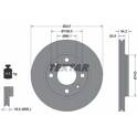 Jeu de 2 disques de frein TEXTAR - 92043103
