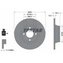 Jeu de 2 disques de frein TEXTAR - 92060400