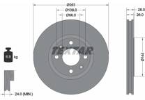 Jeu de 2 disques de frein