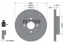 Jeu de 2 disques de frein