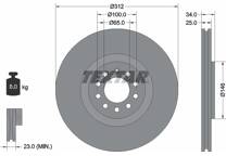 Jeu de 2 disques de frein