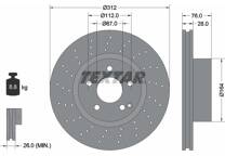 Jeu de 2 disques de frein