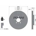 Jeu de 2 disques de frein TEXTAR - 92103400