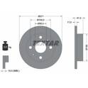 Jeu de 2 disques de frein TEXTAR - 92103700