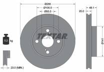 Jeu de 2 disques de frein