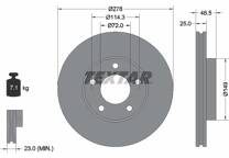 Jeu de 2 disques de frein