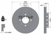 Jeu de 2 disques de frein