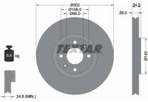 Jeu de 2 disques de frein