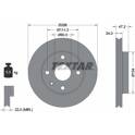 Jeu de 2 disques de frein TEXTAR - 92133500