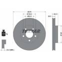 Jeu de 2 disques de frein TEXTAR - 92141203