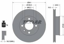 Jeu de 2 disques de frein