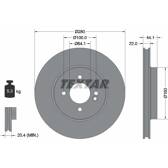 Jeu de 2 disques de frein TEXTAR - 92157905
