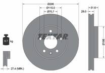 Jeu de 2 disques de frein