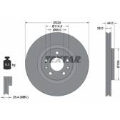 Jeu de 2 disques de frein TEXTAR - 92195403