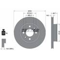 Jeu de 2 disques de frein TEXTAR - 92196500