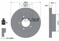 Jeu de 2 disques de frein