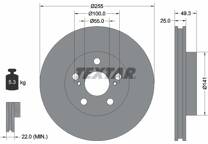 Jeu de 2 disques de frein