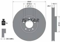 Jeu de 2 disques de frein