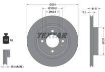 Jeu de 2 disques de frein