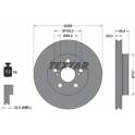 Jeu de 2 disques de frein TEXTAR - 92301703
