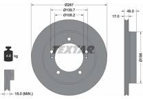 Jeu de 2 disques de frein
